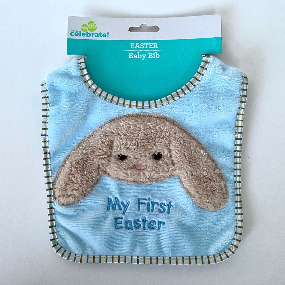 🆕 NWT Way to Celebrate Easter Baby Bib